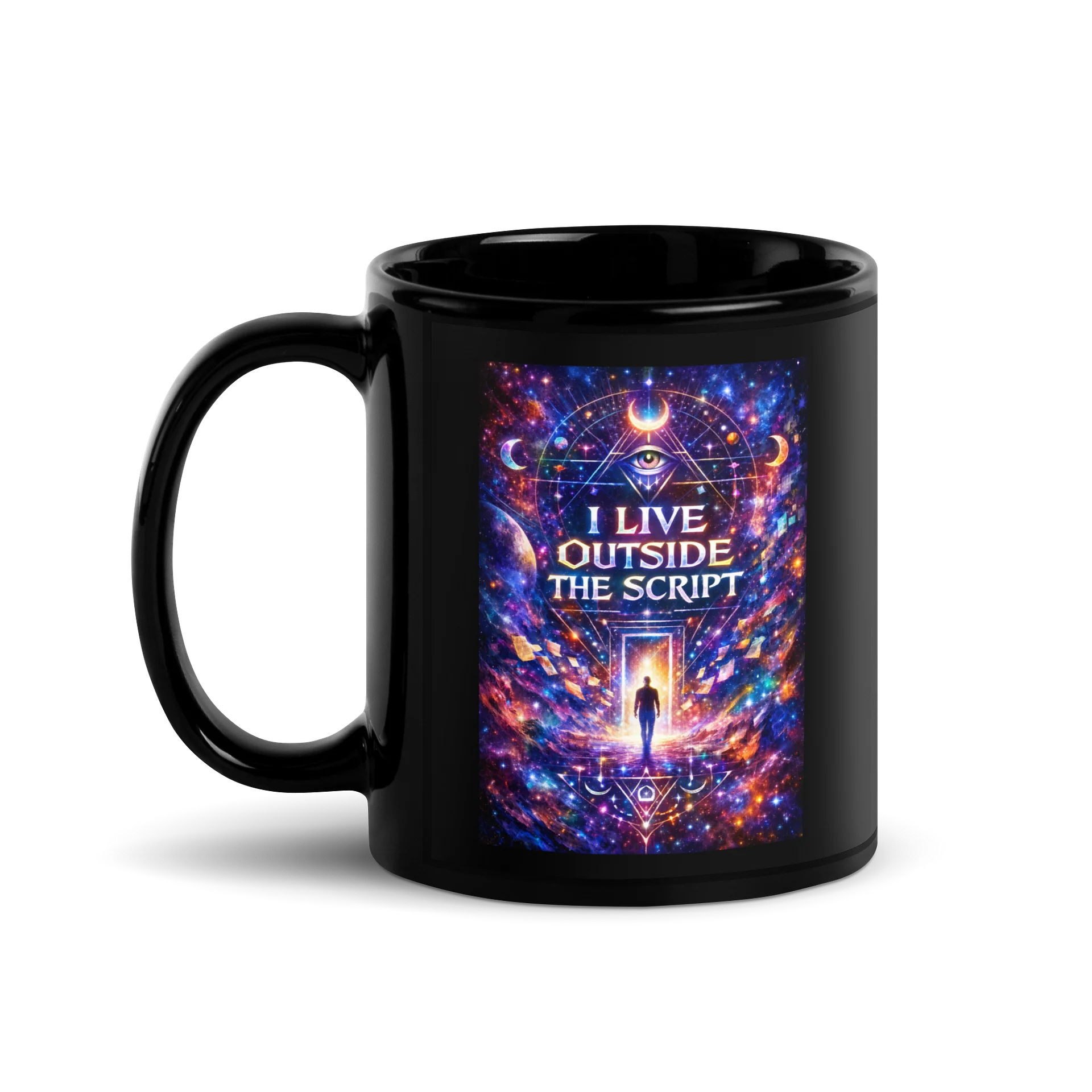 Beyond The Script -Black Mug product image (1)