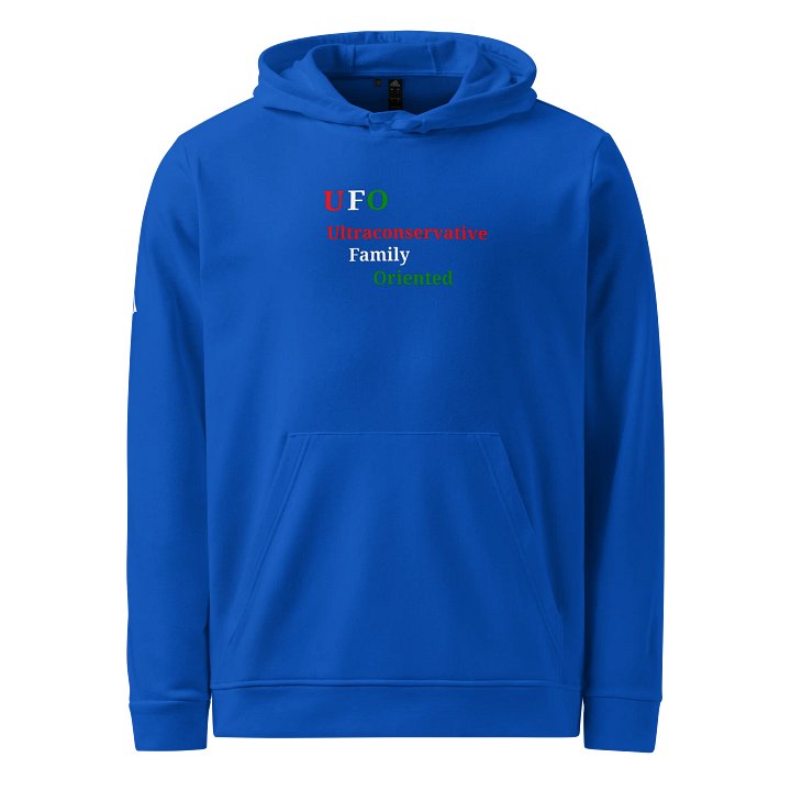 UFO Ultraconservative Family Oriented Fleece Hoodie product image (1)
