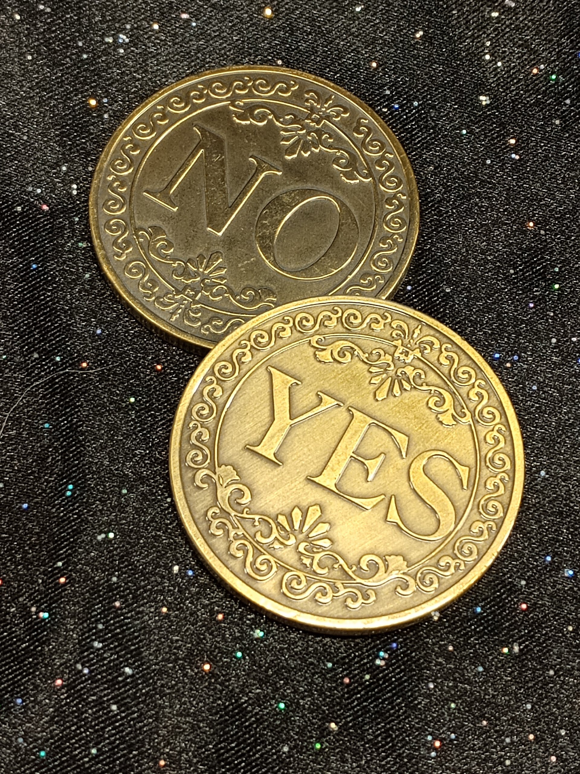 Vintage Style Decision Making Coin product image (1)