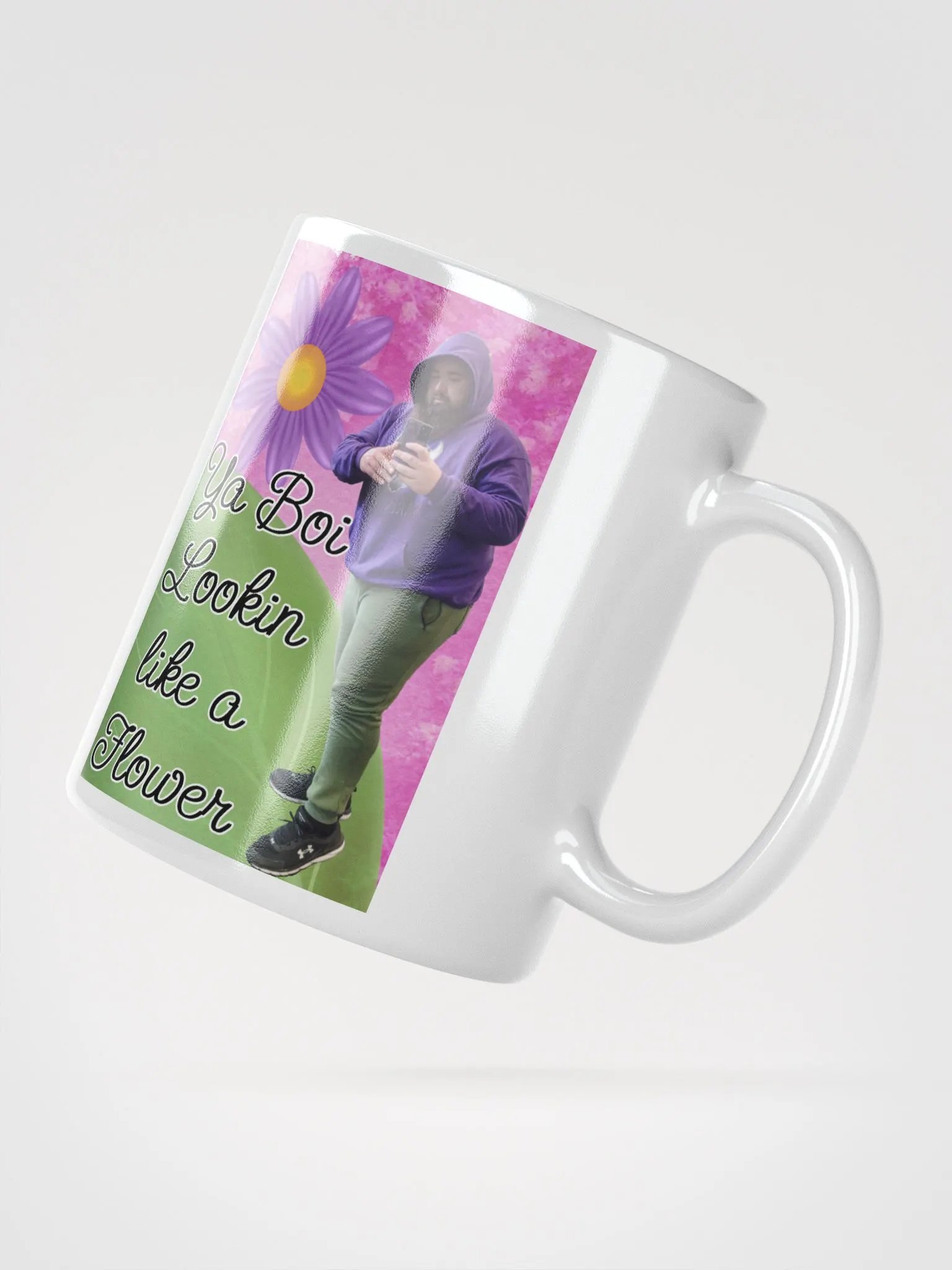 BareWithFlower Mug product image (5)