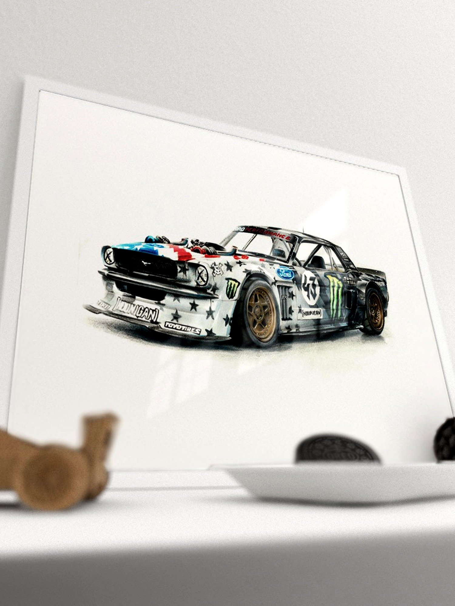 Ken Block's Ford Mustang Hoonicorn v2 - A3 Print product image (3)