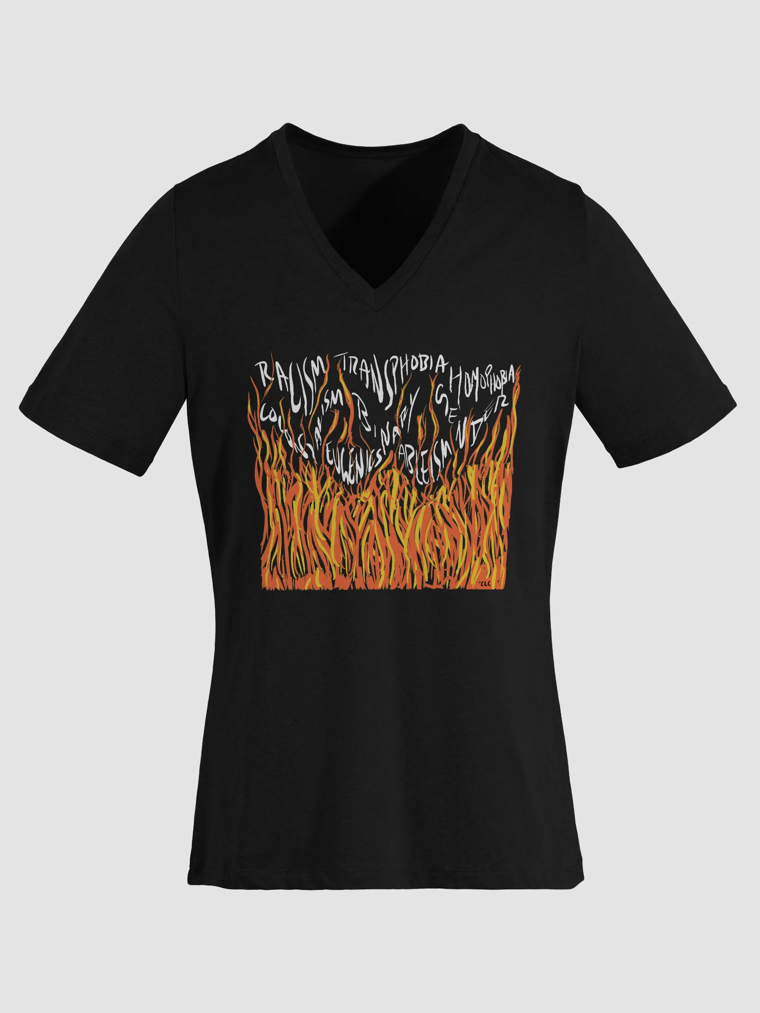 Burn The Big Ones Down V-Neck tee product image (22)