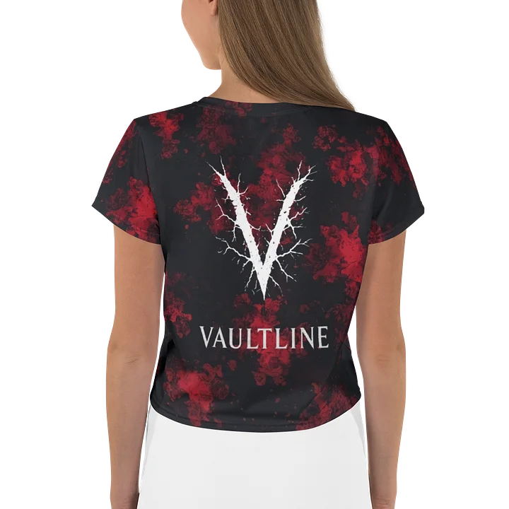 Crimson Abyss Crop Tee product image (2)