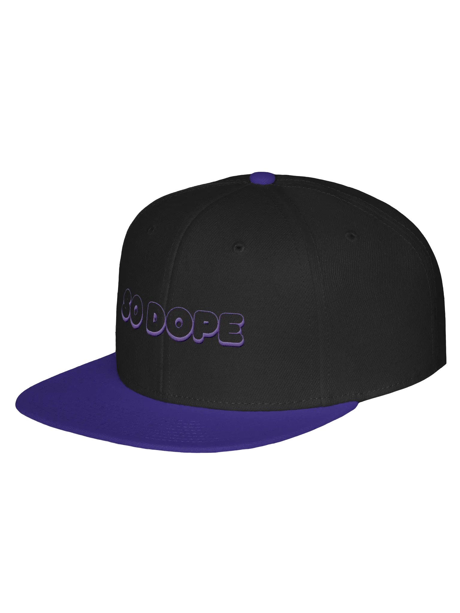 SO DOPE (Black & Purple) SNAPBACK product image (2)