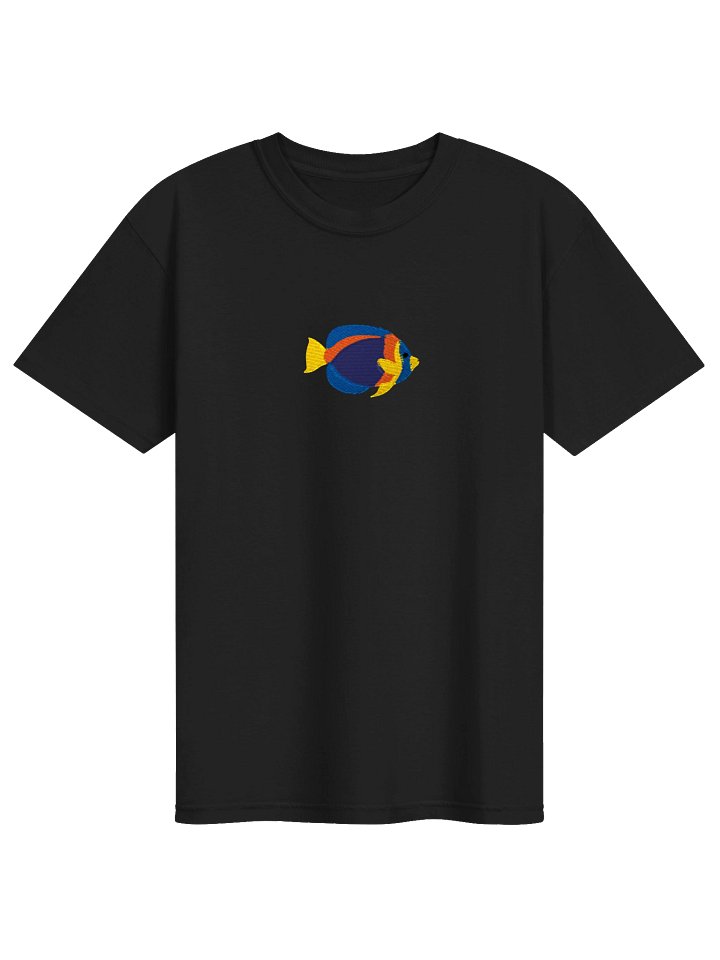 Scribbled Angelfish Premium T-Shirt (Embroidered) for Reef and Marine Aquarium Lovers product image (9)