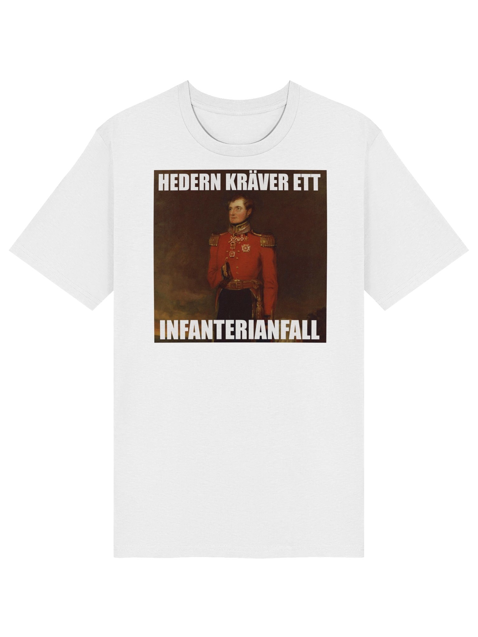 Hedern kräver ett infanterianfall (Organic unisex T-shirt) product image (5)