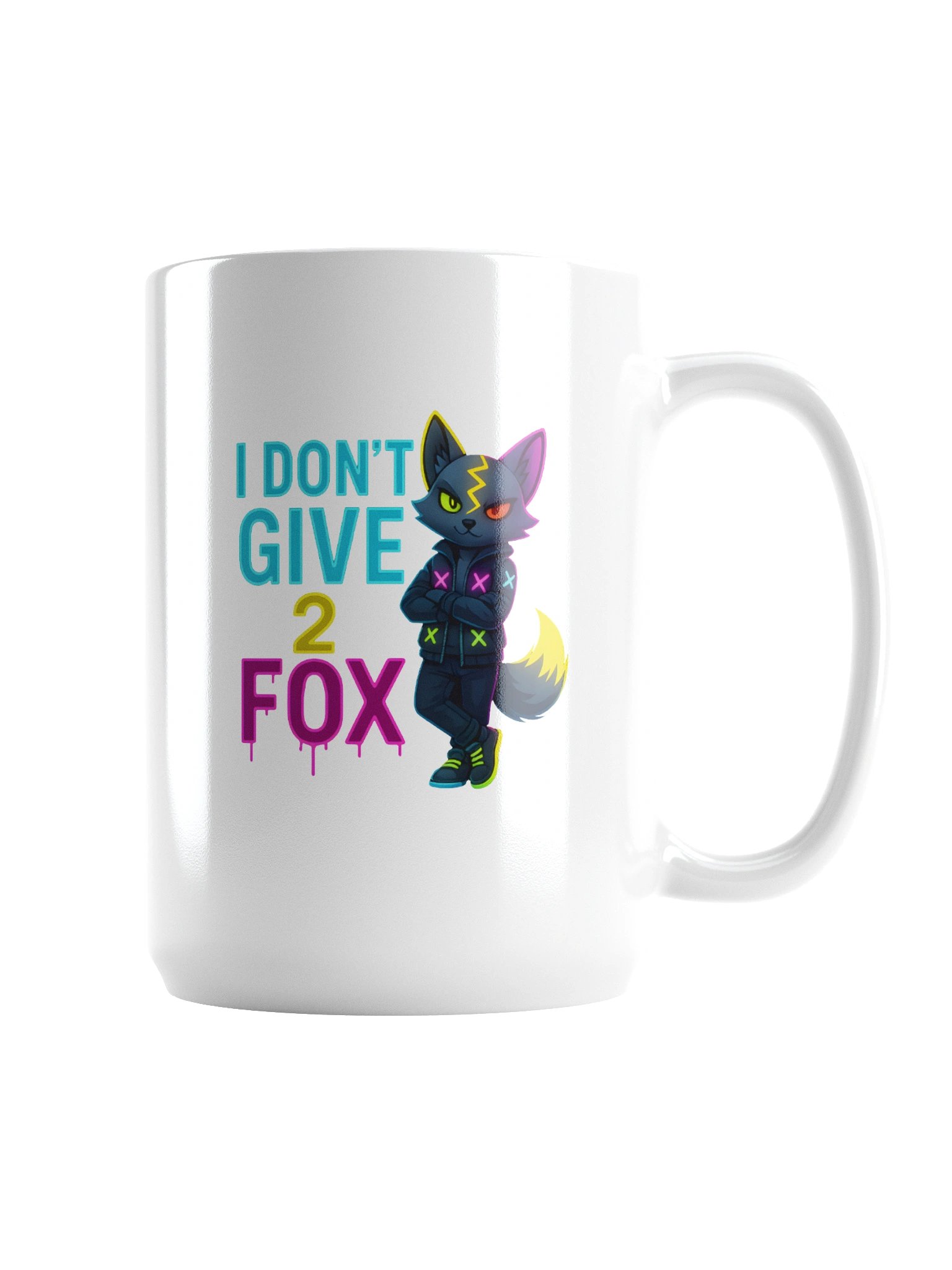 Dont Give 2 Fox White Mug product image (1)