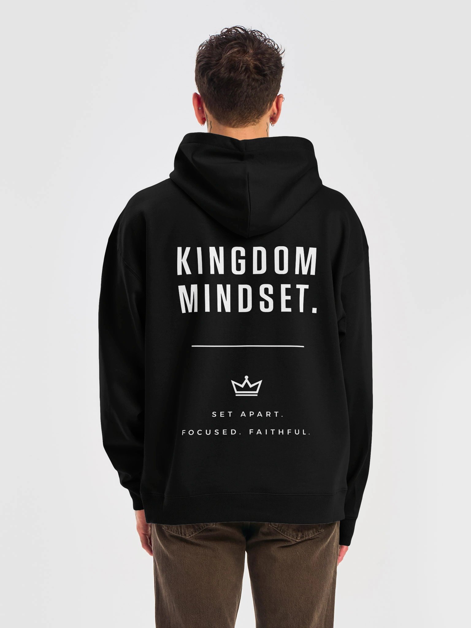 YESHUA.- KINGDOM MINDSET HOODIE product image (6)