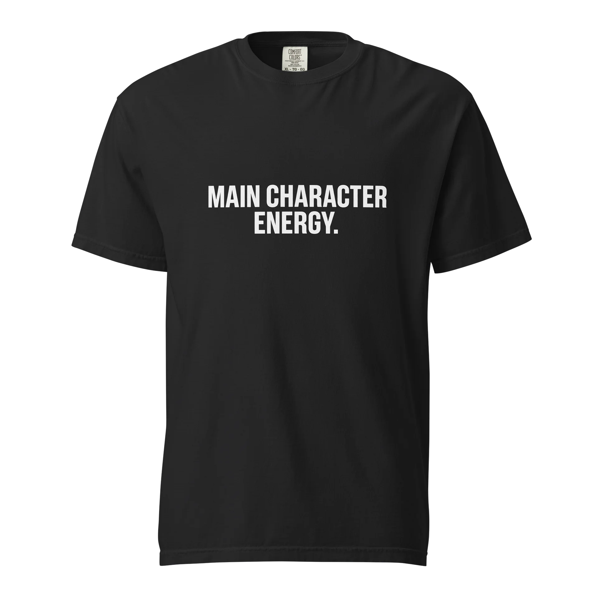 MAIN CHARACTER ENERGY. - Abstract Black & White Tee product image (1)