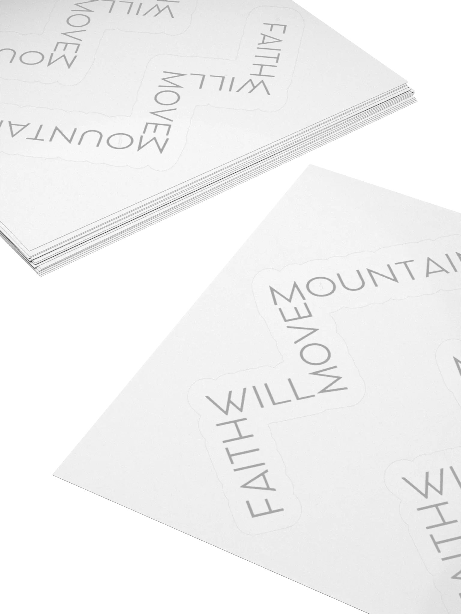 Faith will Move Mountains Sticker product image (4)