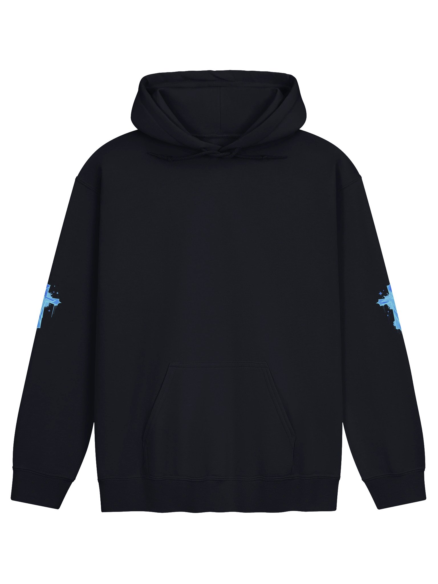 Jesus Changed Me Blue and Grey Graffiti Hoodie product image (4)
