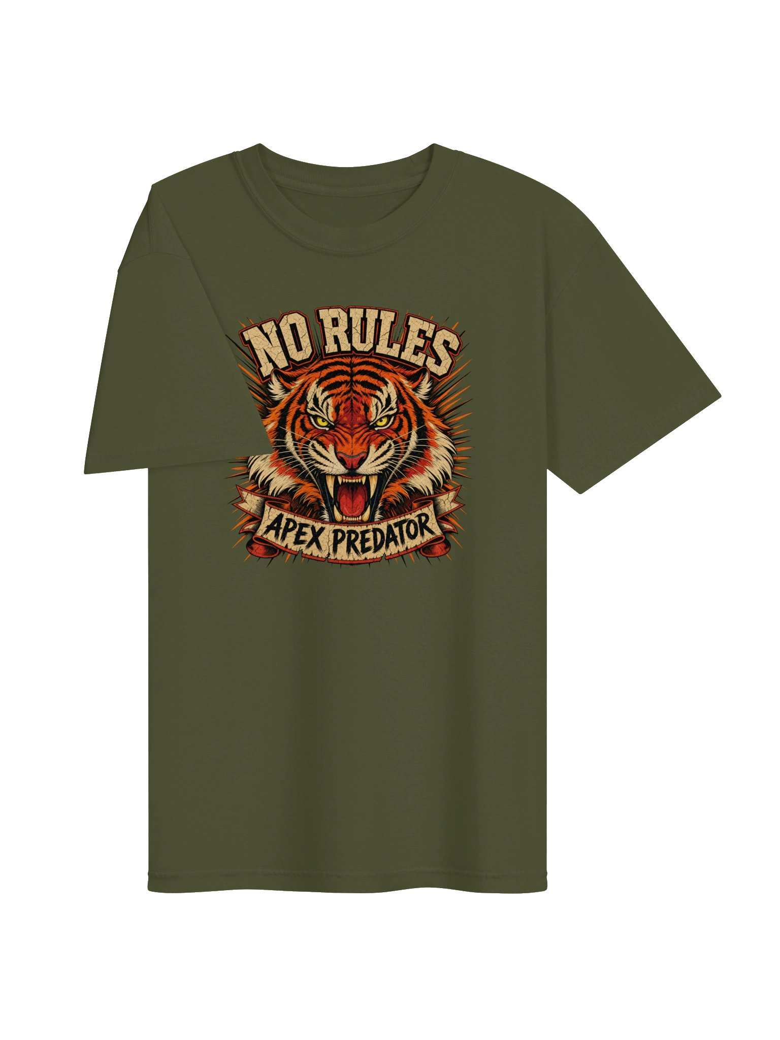 No Rules Apex Predator Tiger Graphic T-Shirt product image (5)