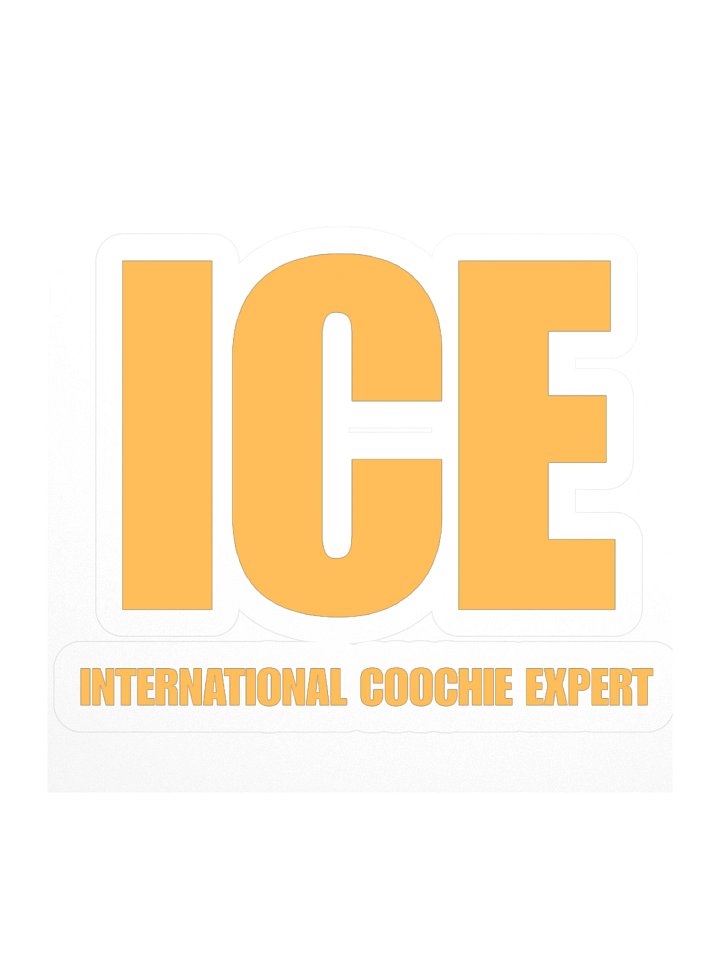 ICE International Coochie Expert Sticker product image (1)
