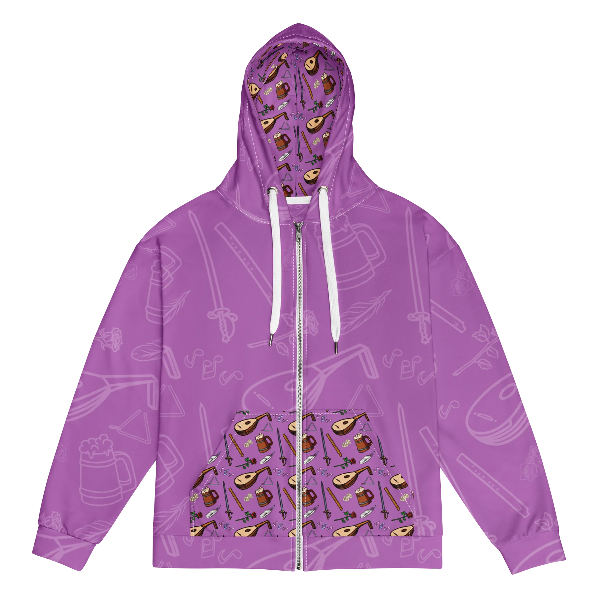 Bard Zip-up Hoodie product image (1)