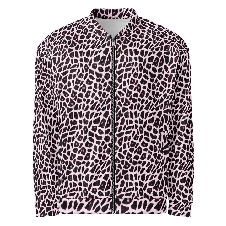 Pink Geraffe Bomber Jacket product image (1)