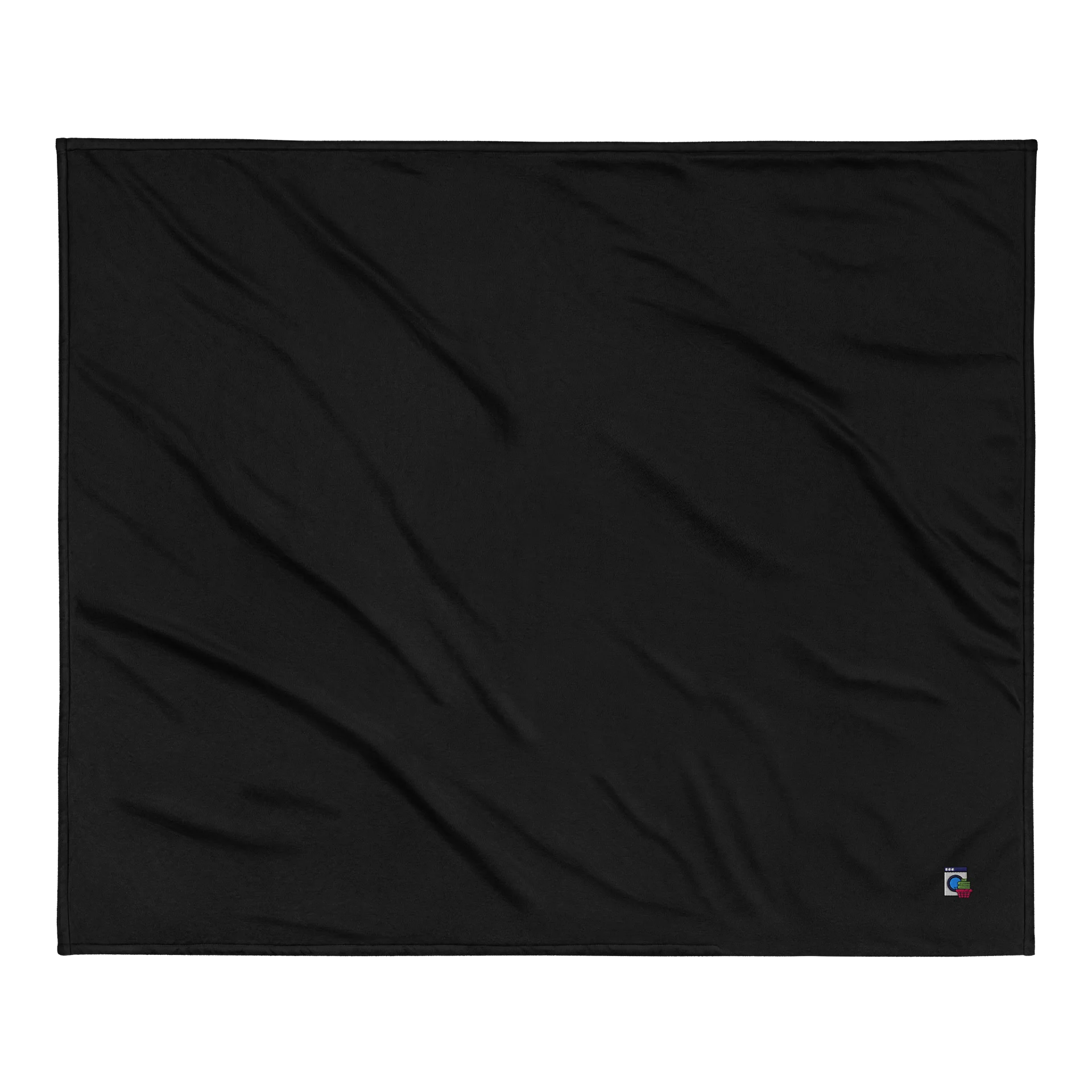 Laundry Logo Embroidered Premium Sherpa Blanket product image (2)