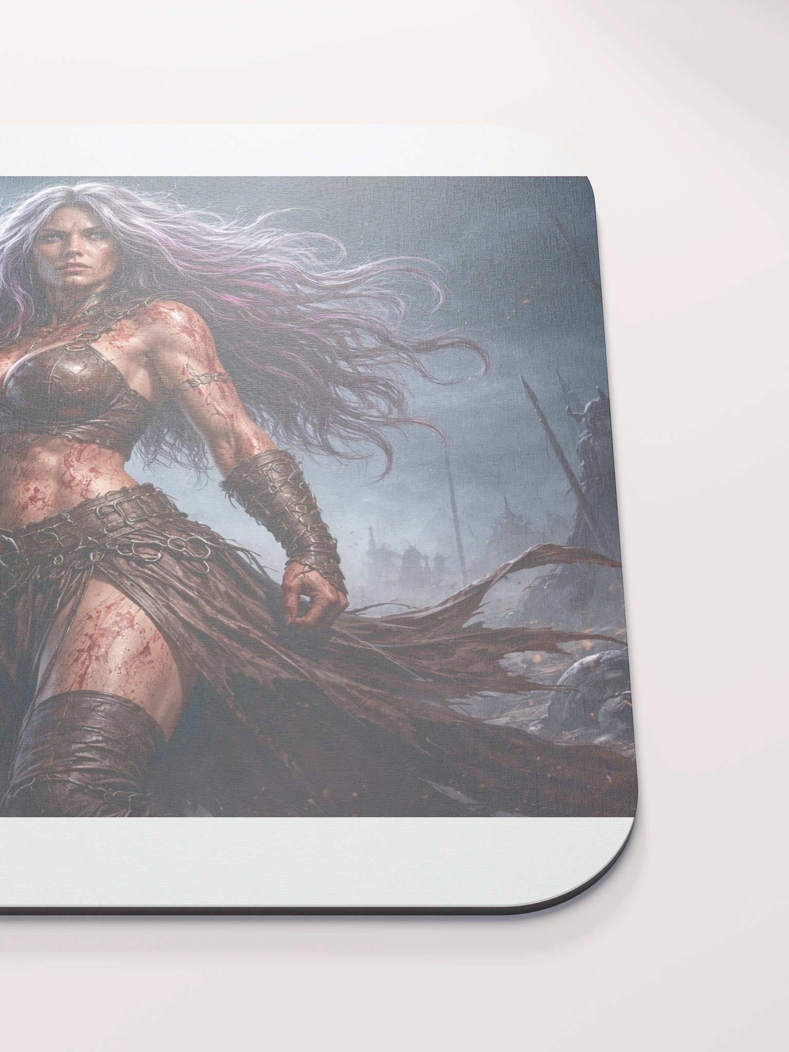 Blood Moon Warrior mouse pad product image (5)