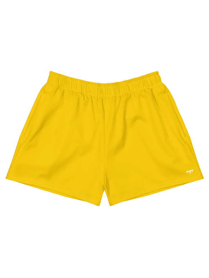 Unisex Activewear - Pekpek Short Shorts Gold - Printed White Logo product image (1)
