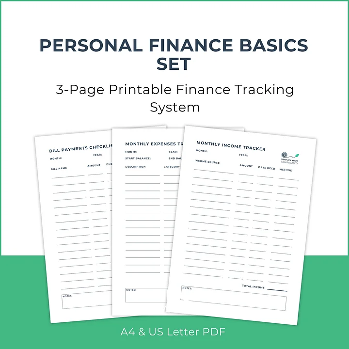 Personal Finance Basics Set product image (1)