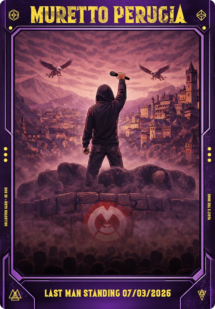 Muretto di Perugia - Last man standing 07/03/2026 product image (1)