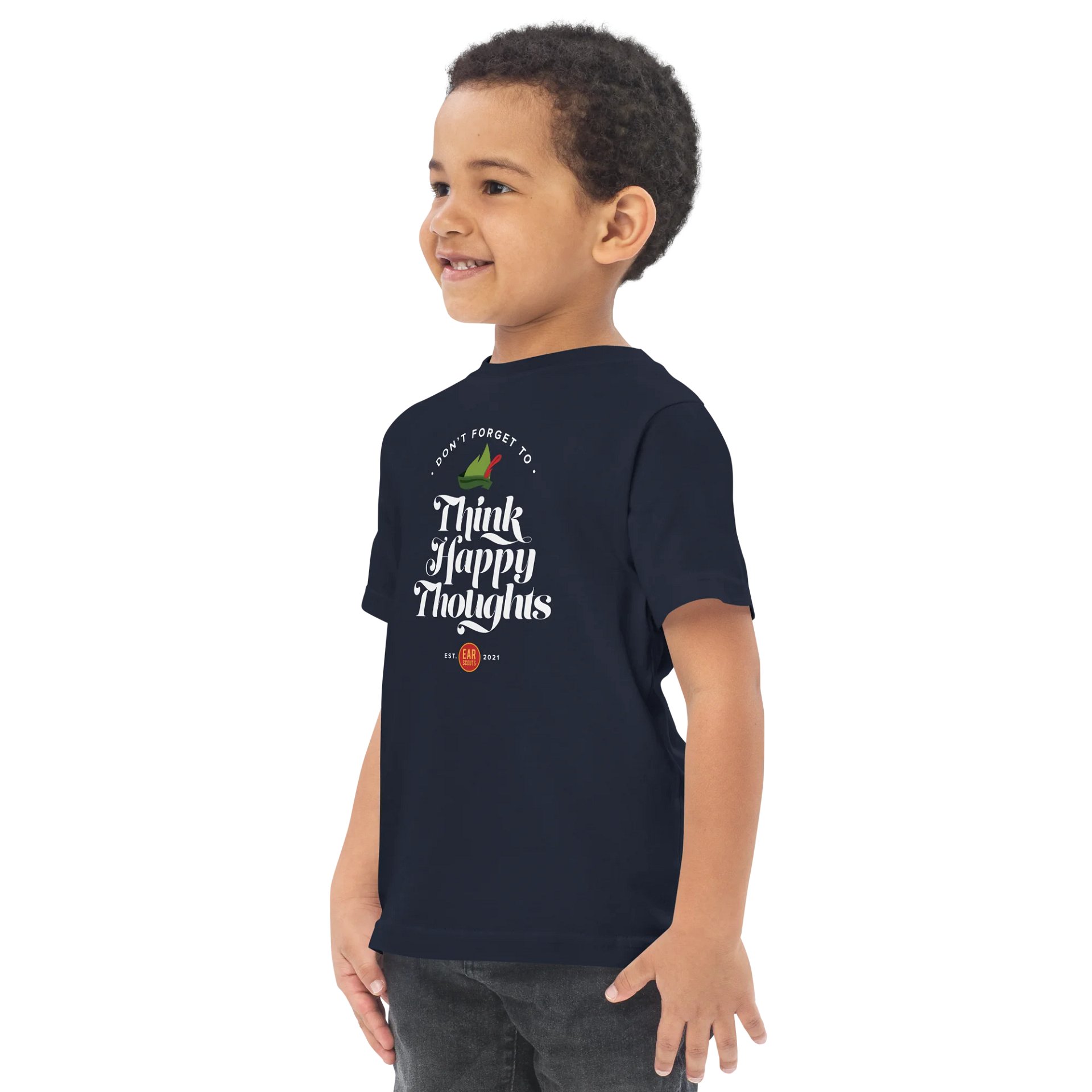 Happy Toddler Tee (Navy) product image (3)