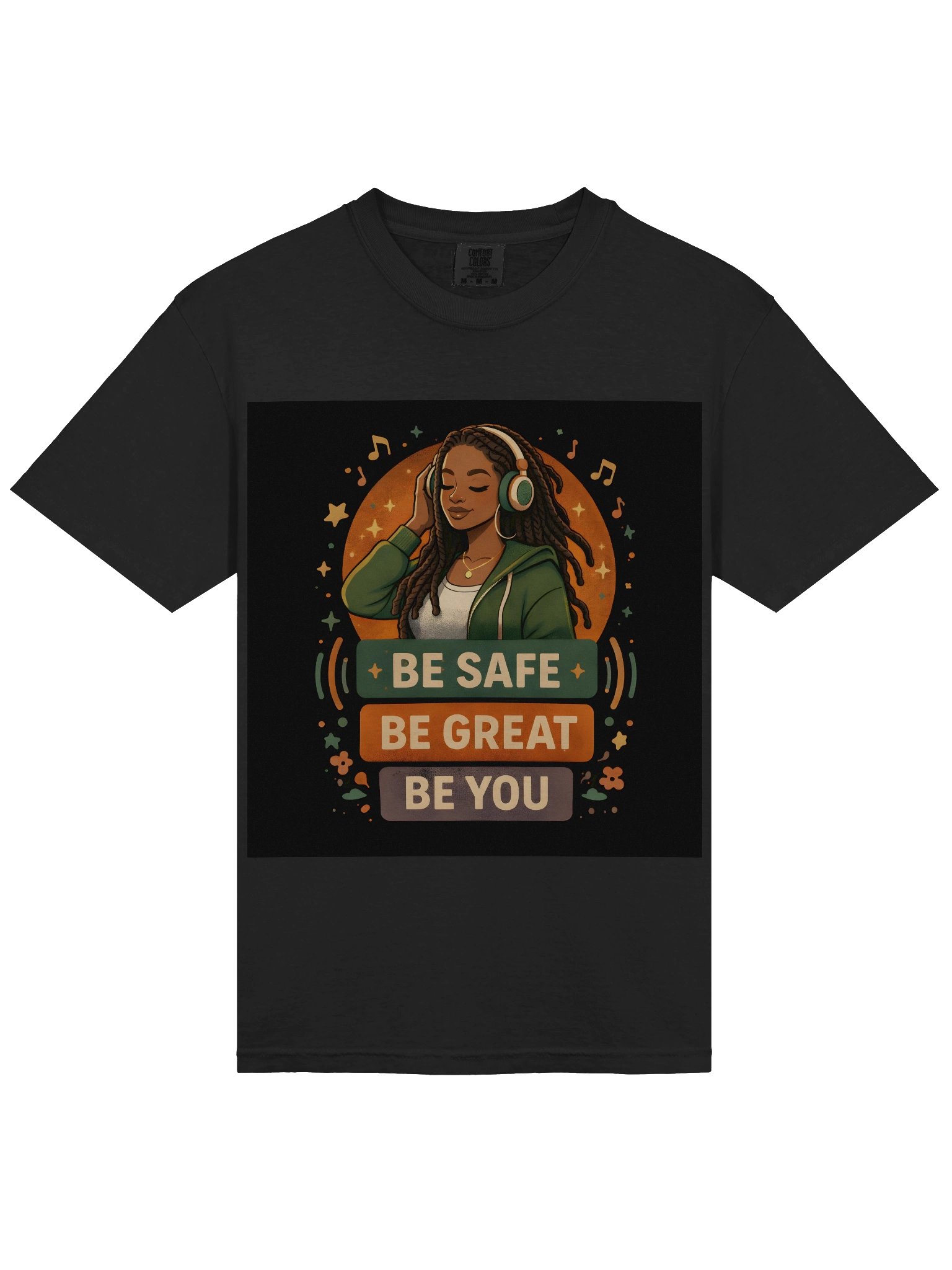 Be Safe Be Great Be You™ Music Lover T-Shirt product image (13)