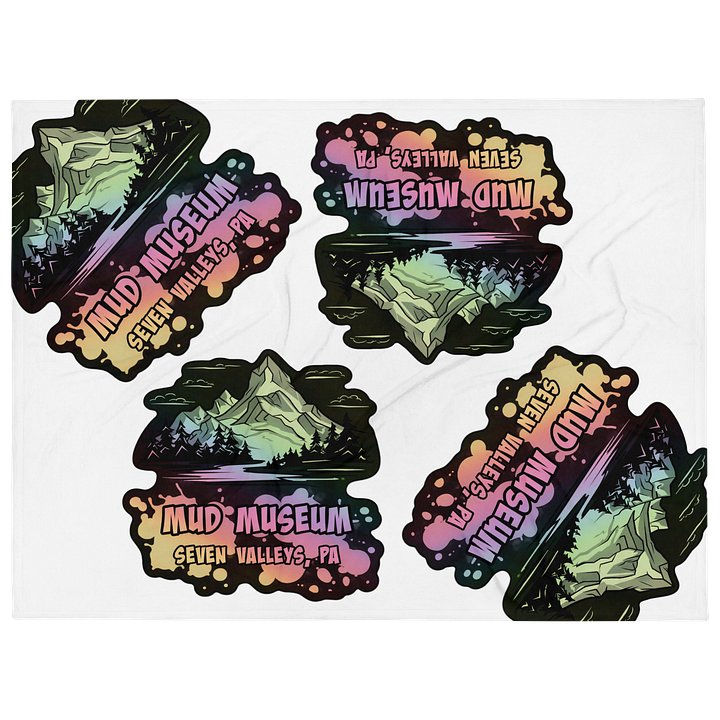 Mud Museum Plush Blanket product image (1)