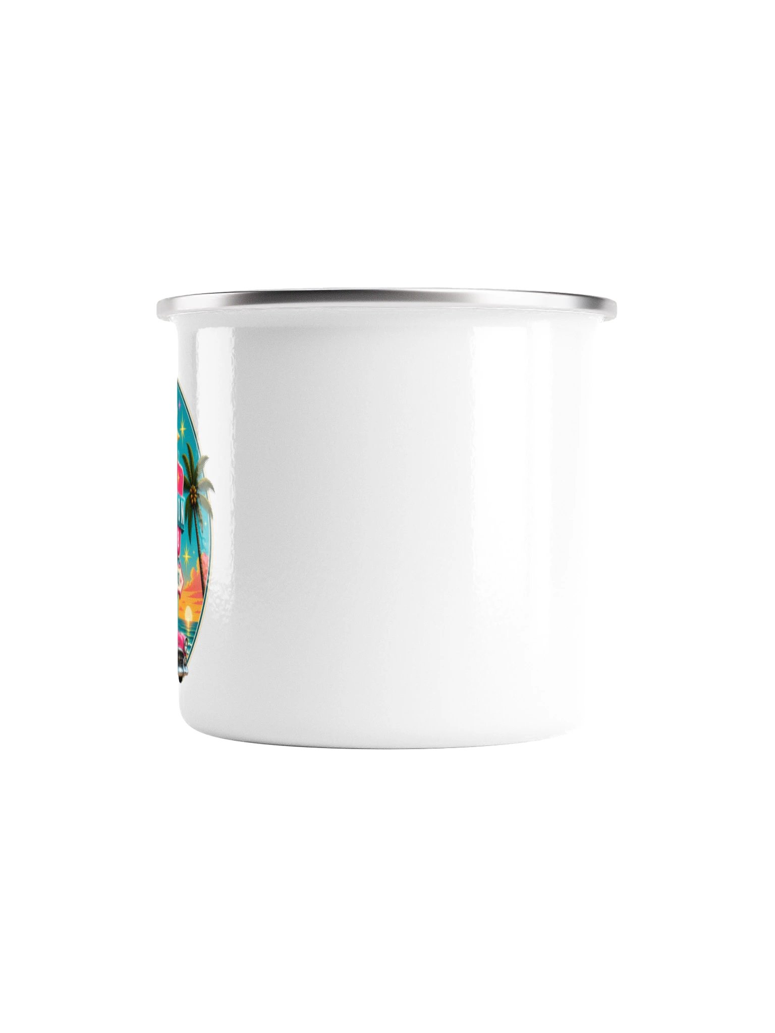 Atomic Vacation Club Retro Enamel Camp Mug product image (2)