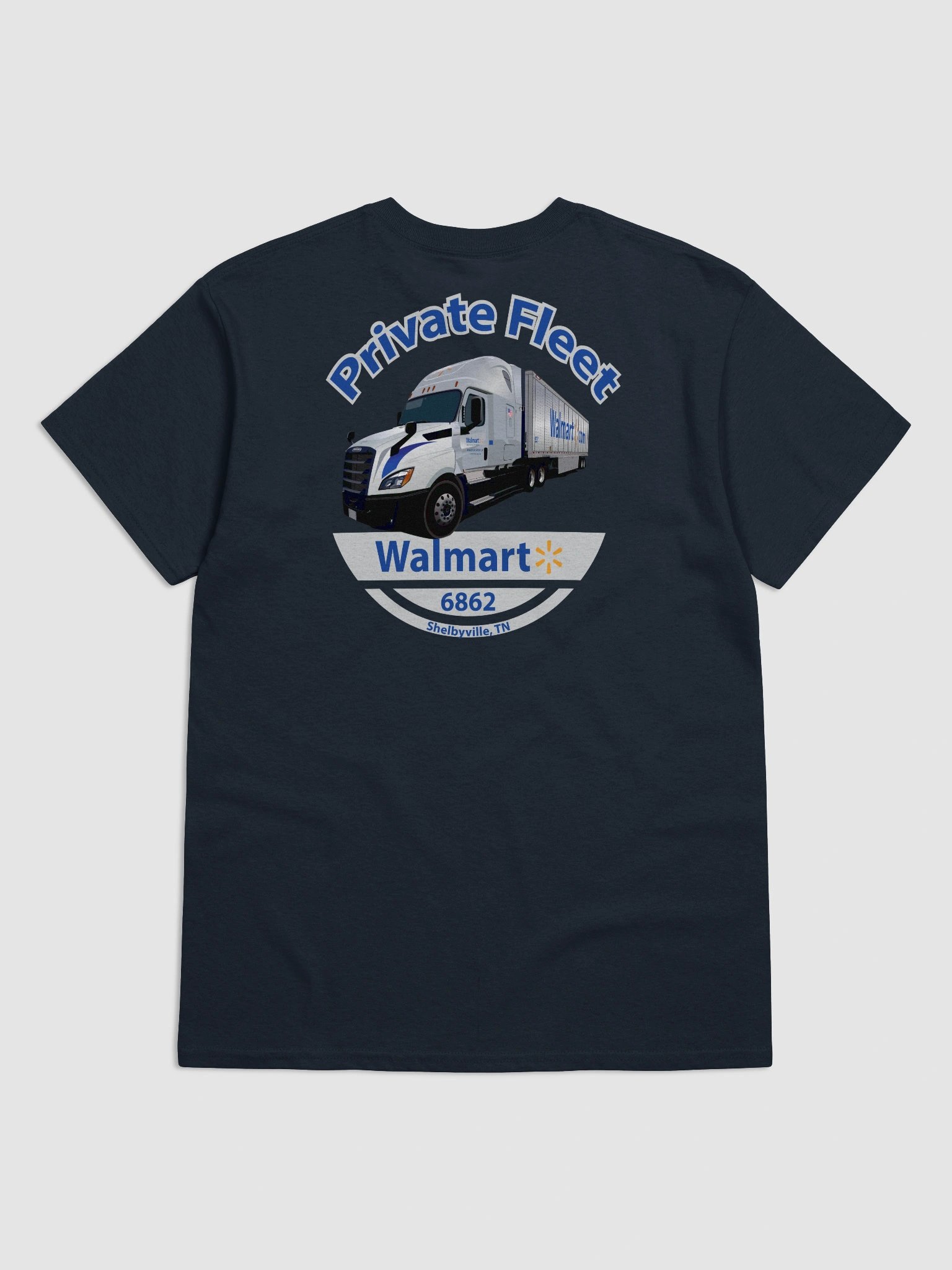 6862 Shelbyville Walmart Private Fleet tshirt product image (1)
