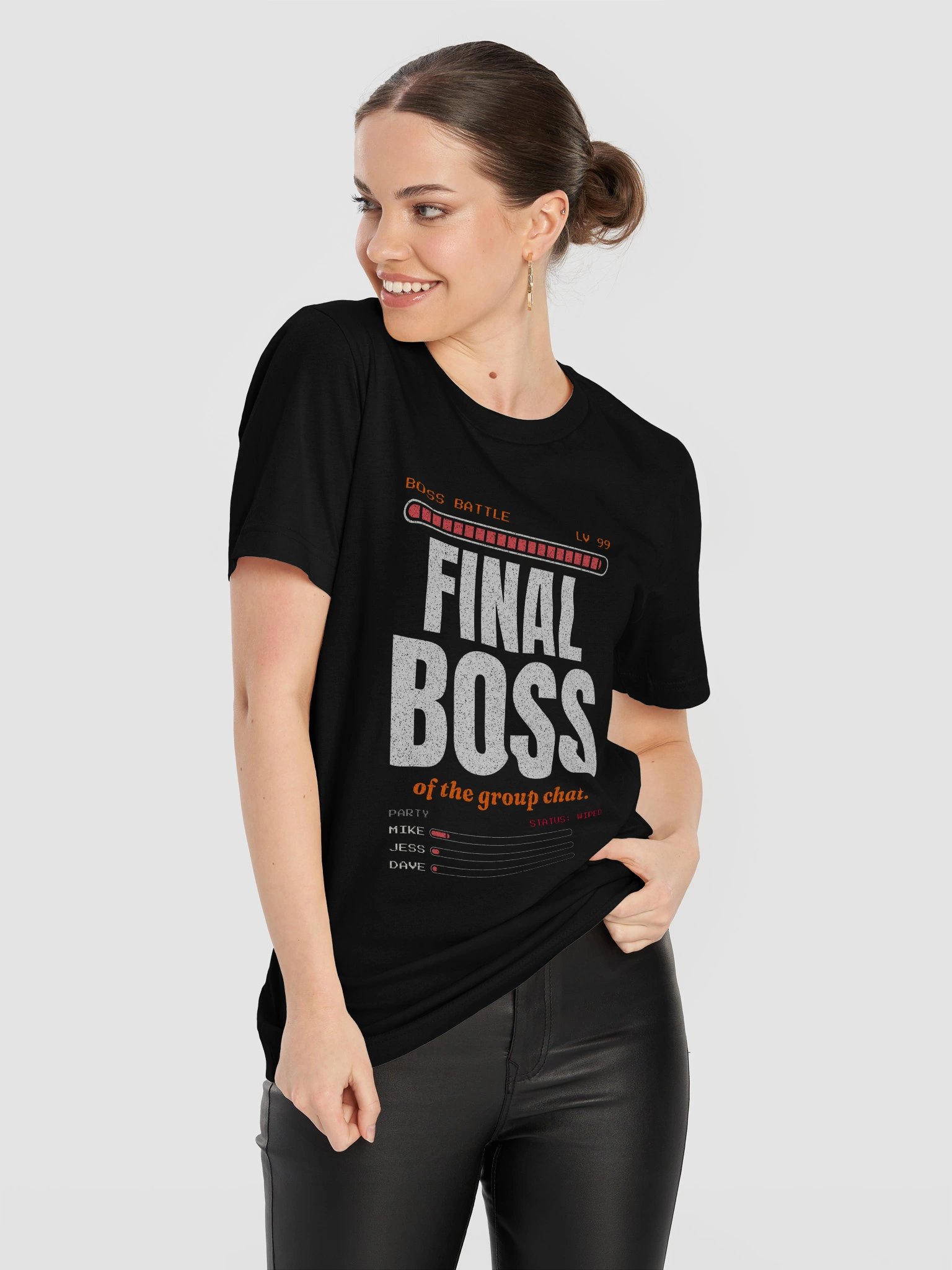 FINAL BOSS of the group chat Tee product image (11)
