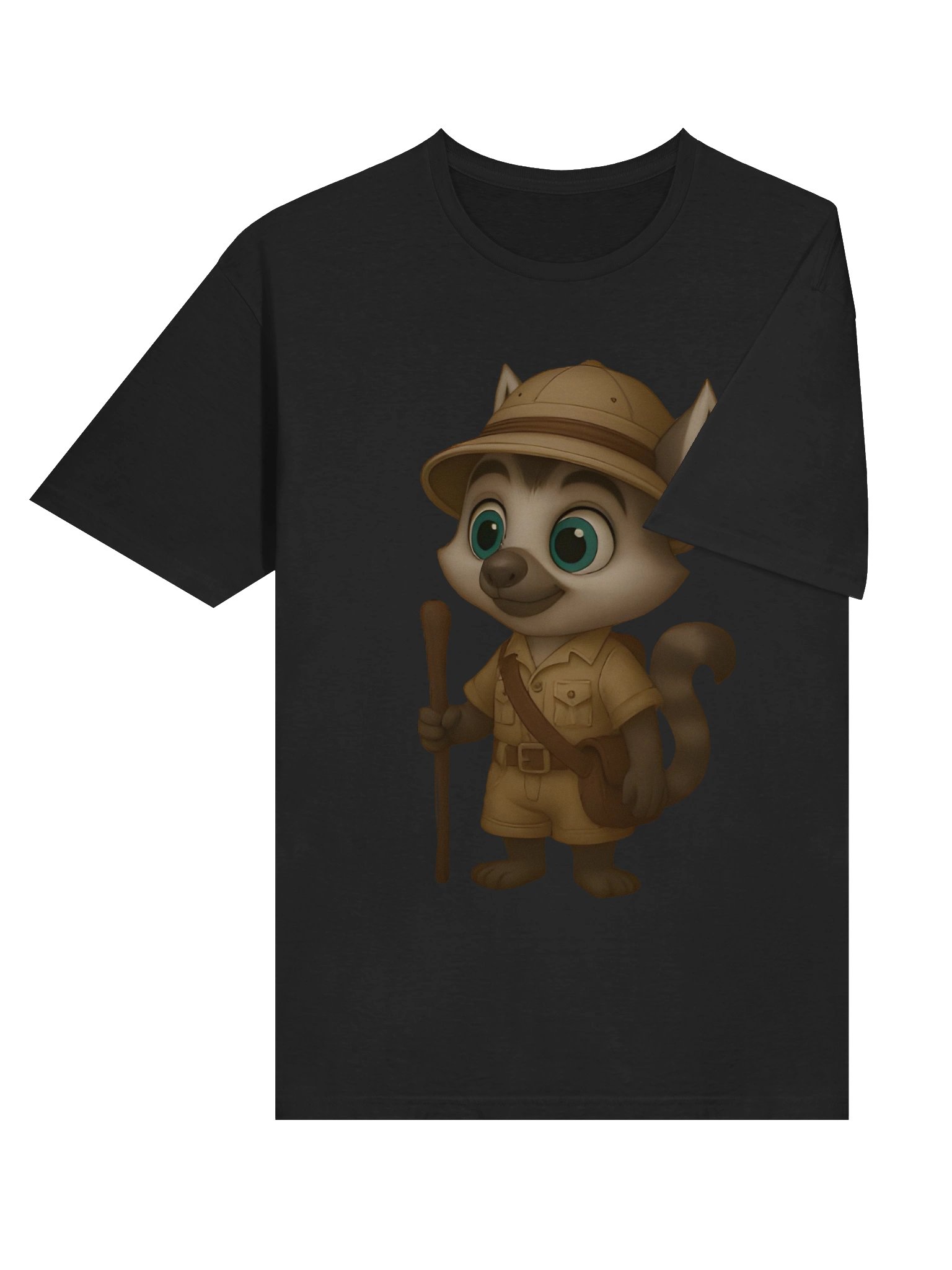 jungle lemur tshirt product image (53)