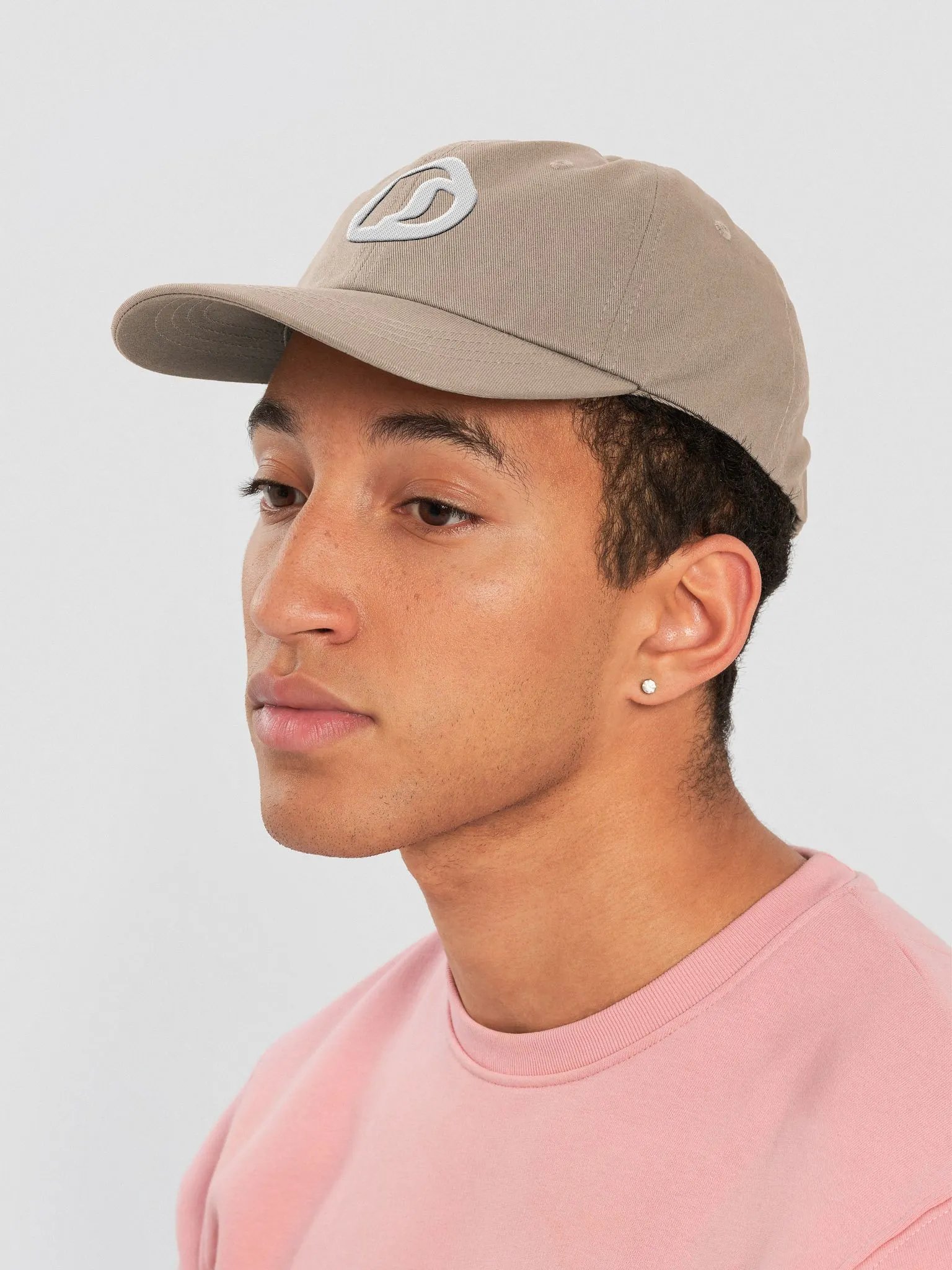 DS OG Logo Dad Cap White/Stone product image (7)