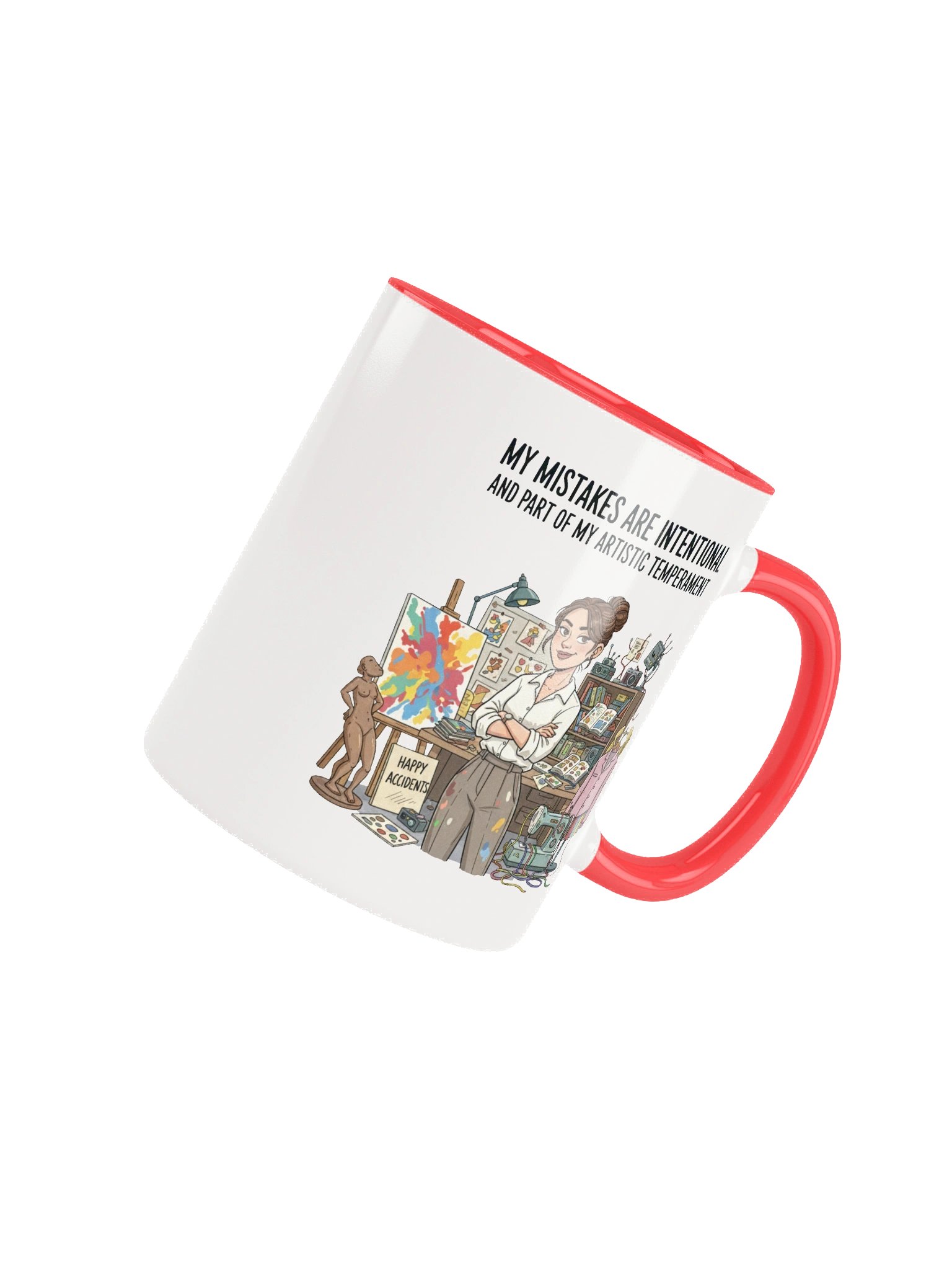 “My Mistakes are Intentional and Part of my Artistic Temperament” – Mug product image (36)