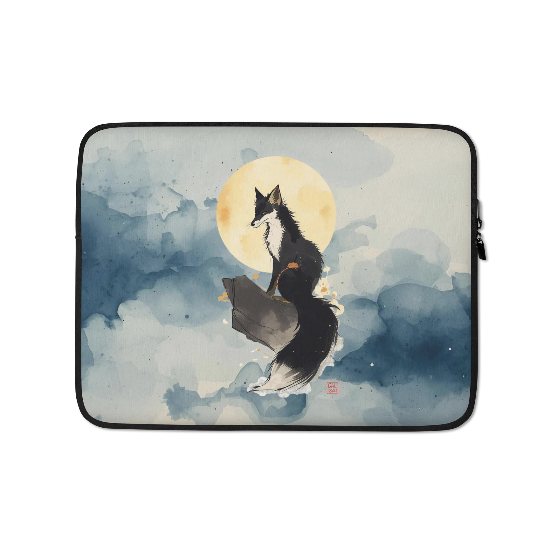 Moonlit Fox Laptop Sleeve product image (1)