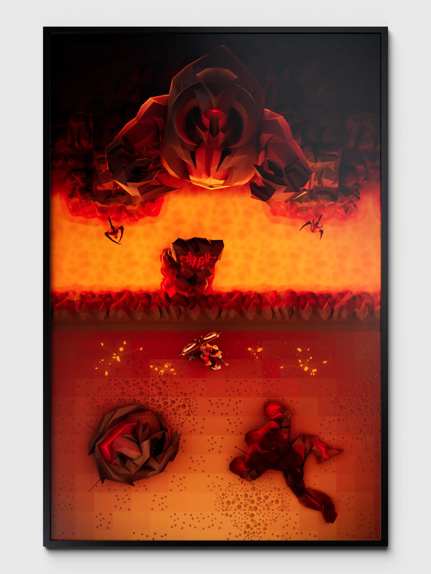 Into the Fray | TzKal-Zuk Poster product image (1)