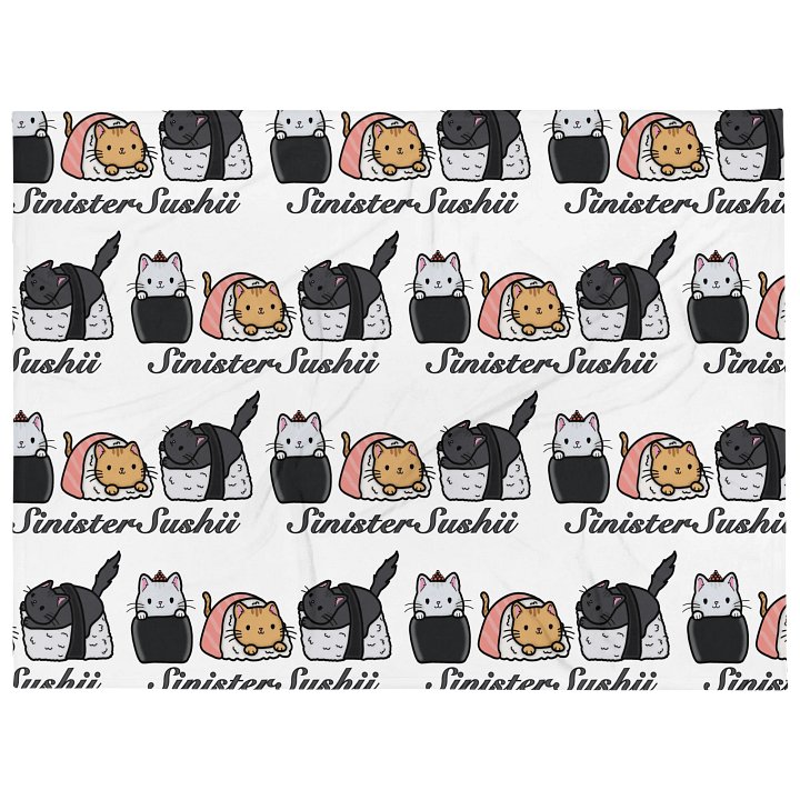 SinisterSushii Cat Blanket product image (1)