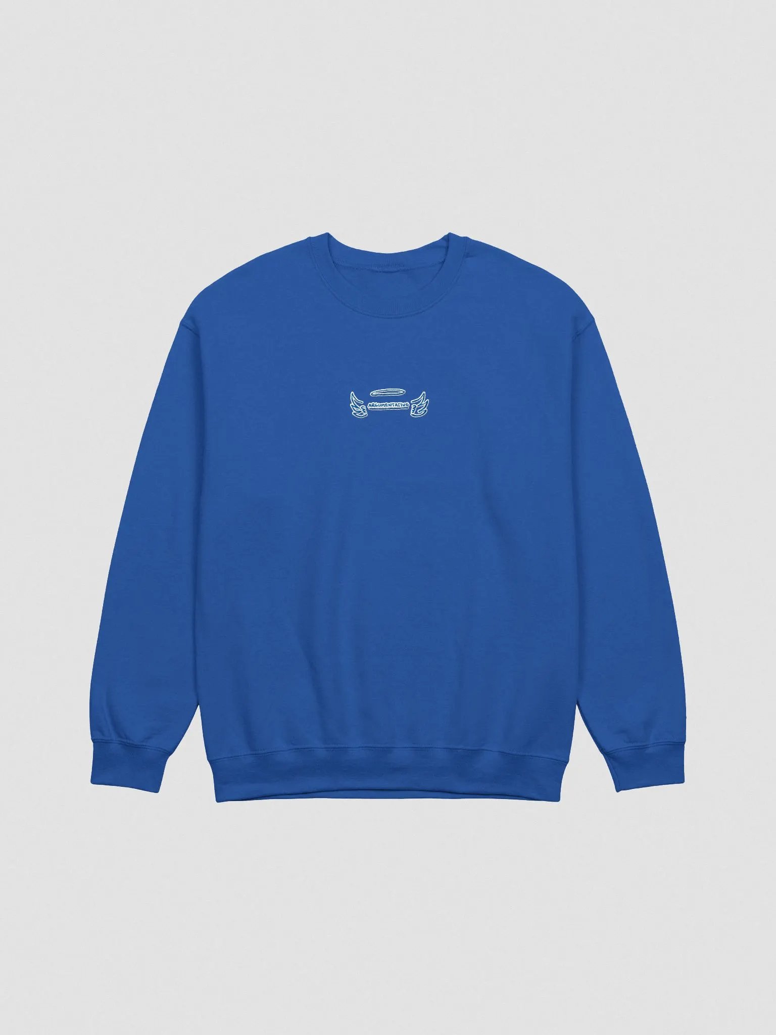 ANGELIC (royal bubble design) embroidered crewneck product image (5)