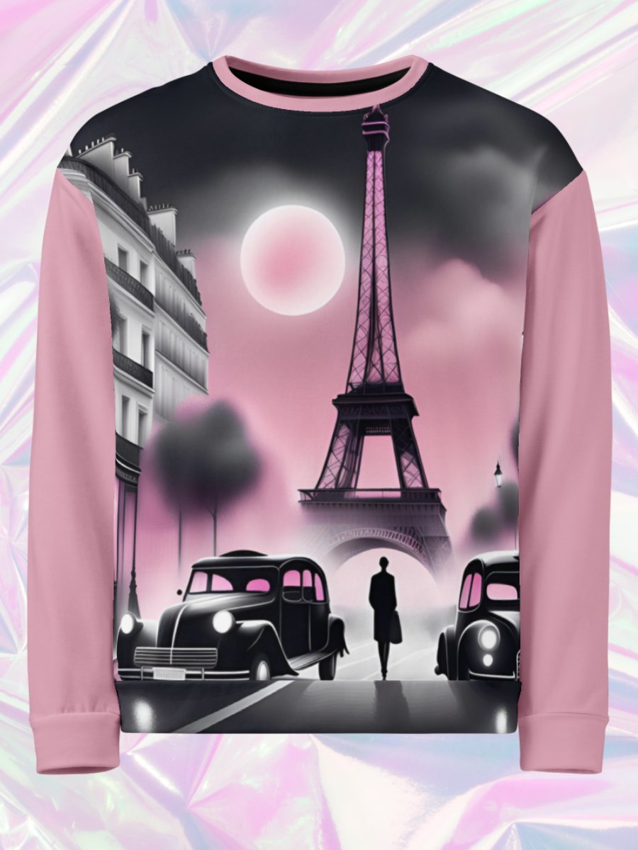 Eiffel Tower Dusk Unisex Sweatshirt product image (1)