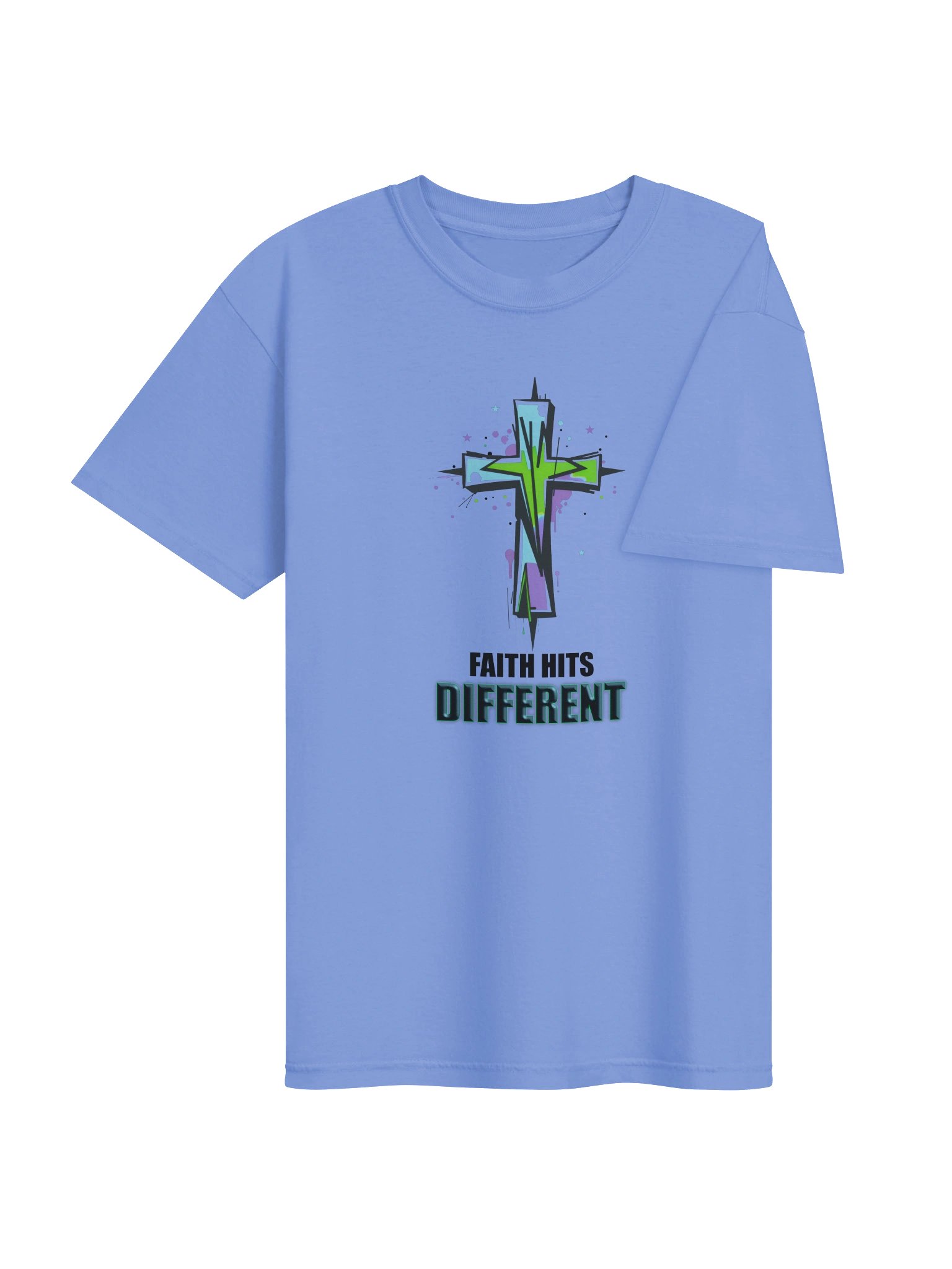 Faith Hits Different Faith T-shirt product image (6)