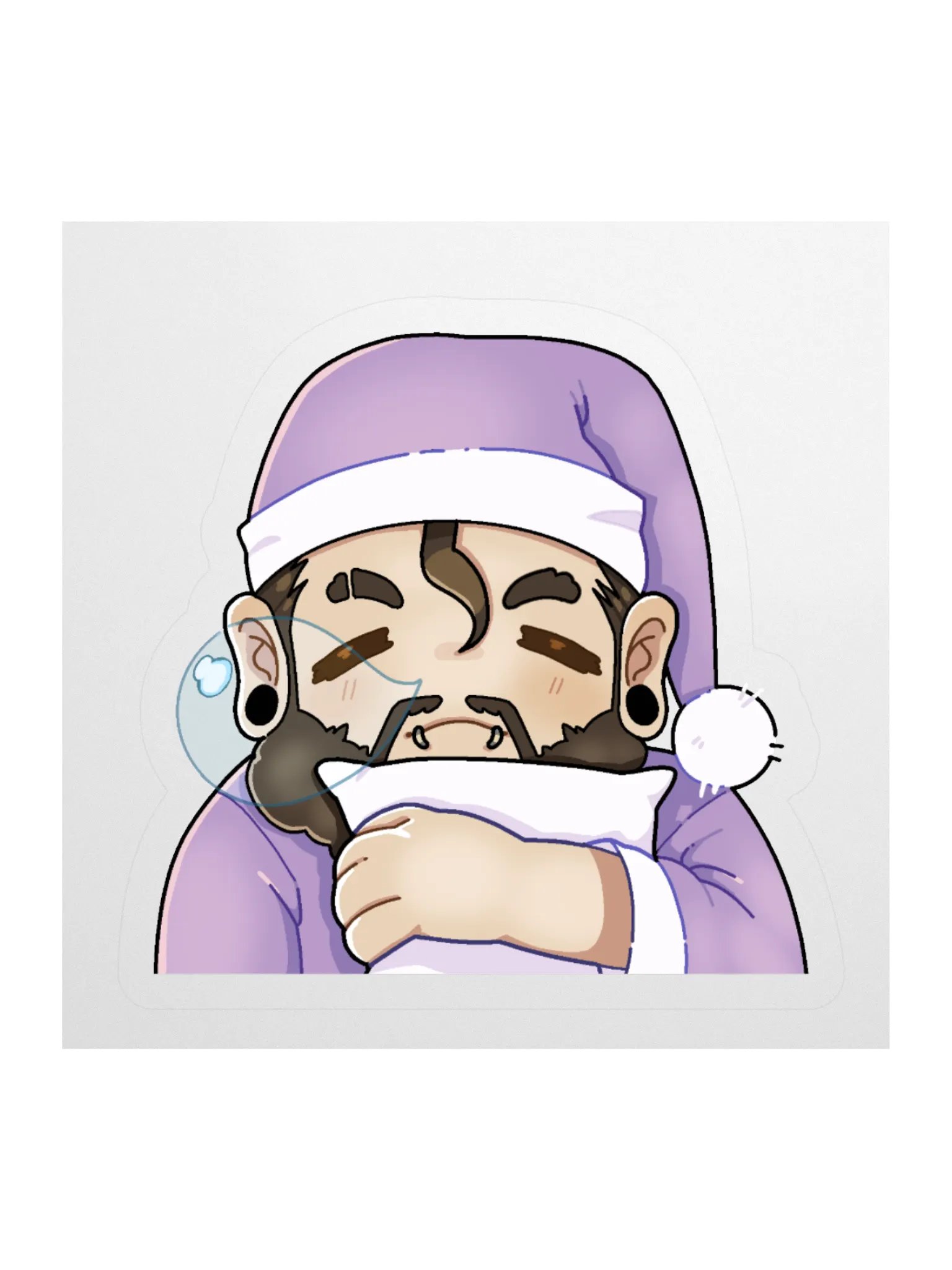 Sleepy Herb Sticker product image (1)