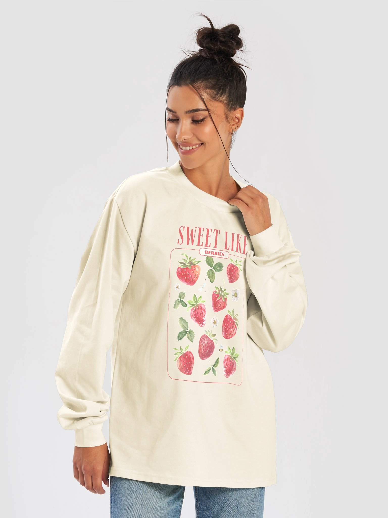 Sweet Like Berries Long Sleeve — Soft Girl Statement product image (14)