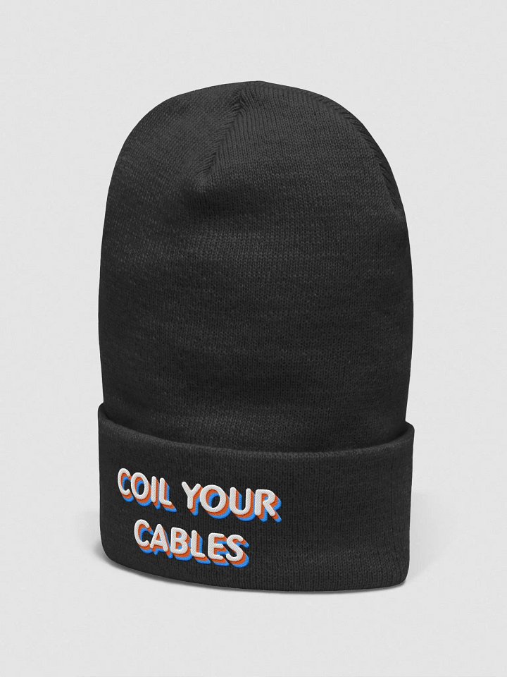 Coil Your Cables Beanie product image (2)