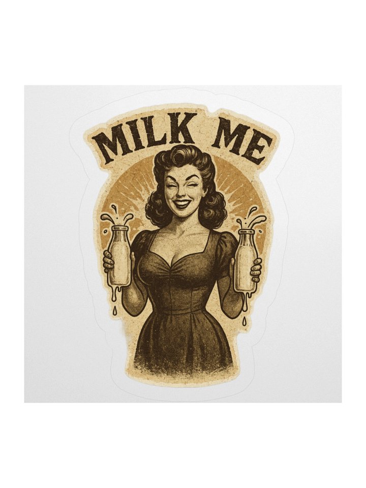 Vintage Milk Me Sticker Set product image (2)