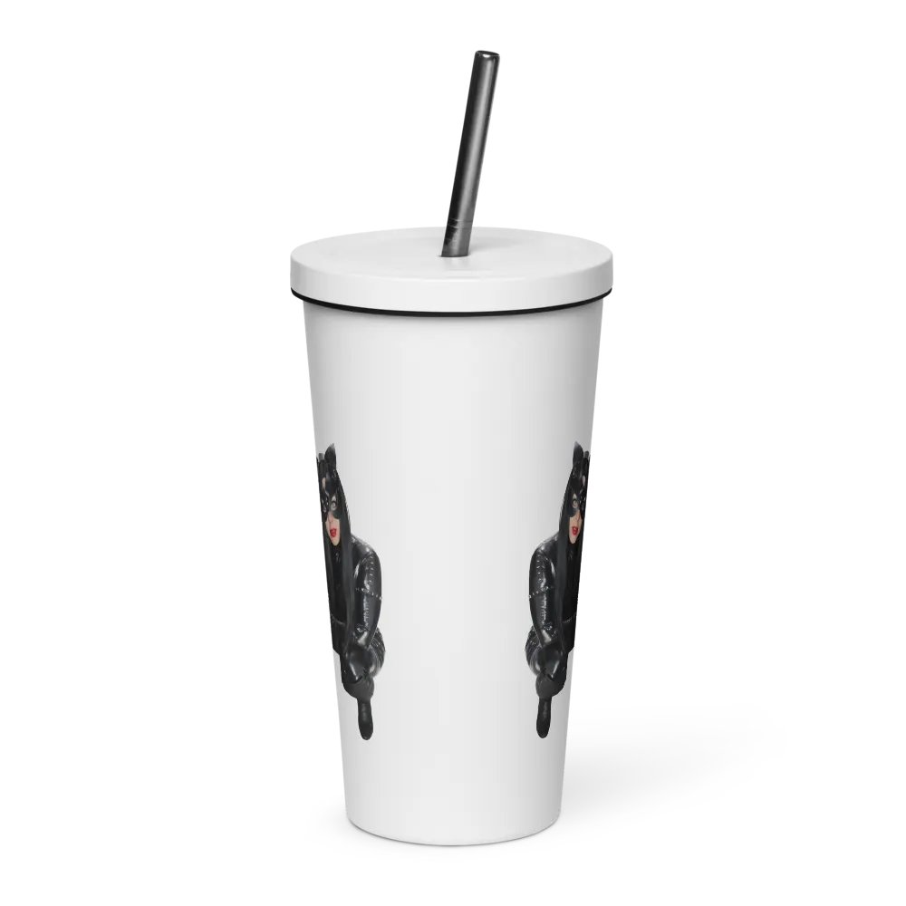 Catwoman Insulated Tumbler w/ Straw product image (4)