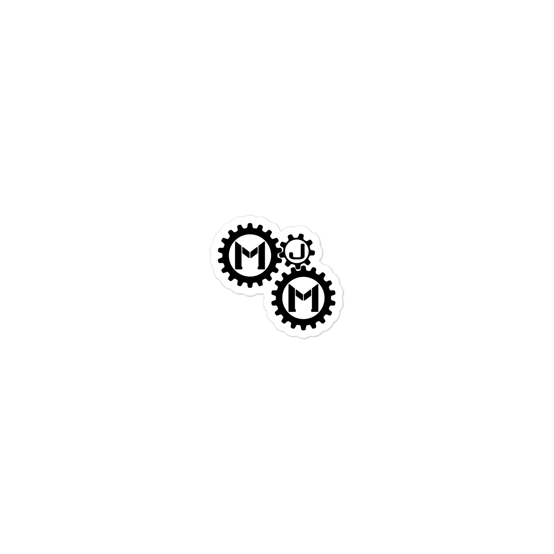 Gears Logo Sticker product image (1)
