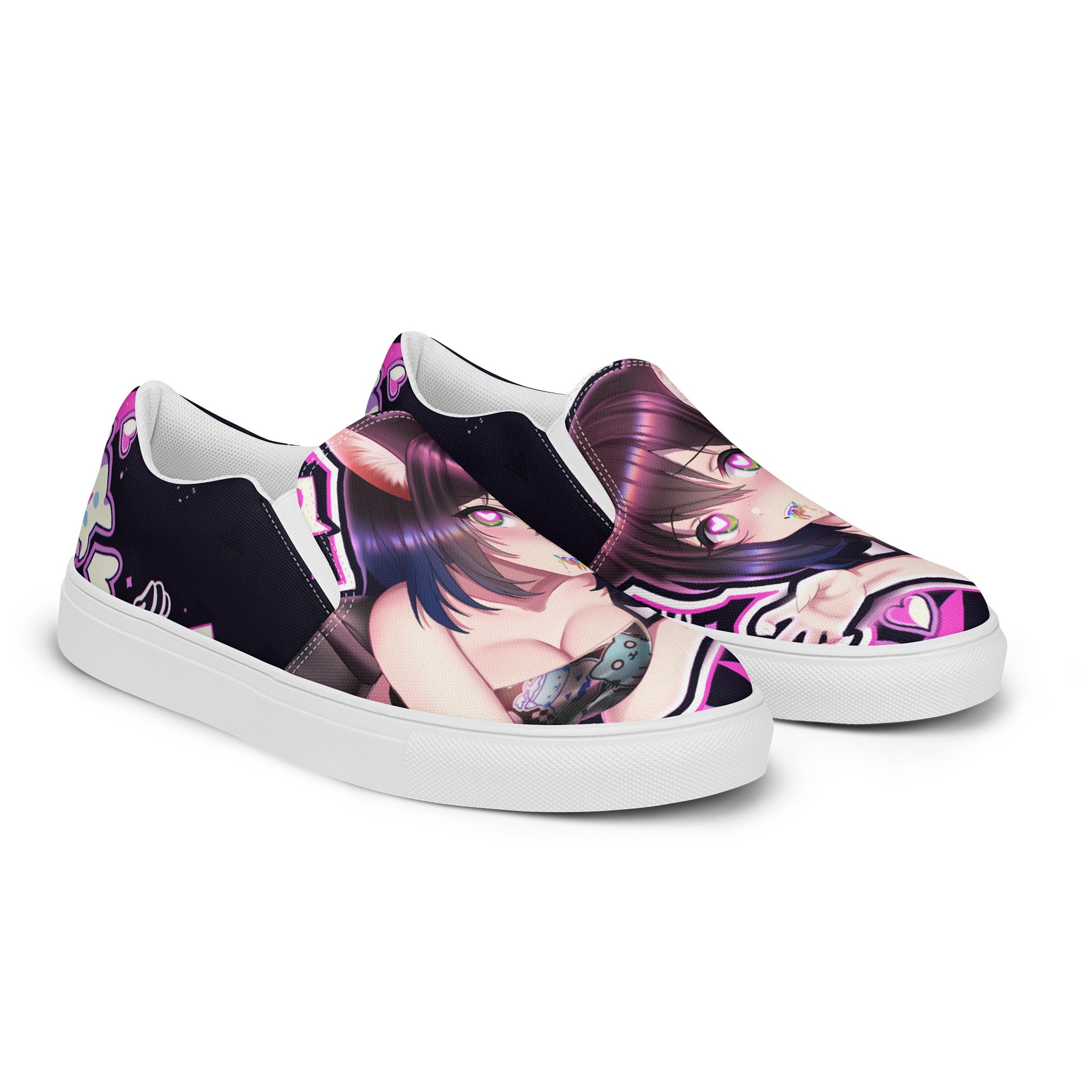 Womens Canvas Slip-On Shoes (Seductilust) product image (2)