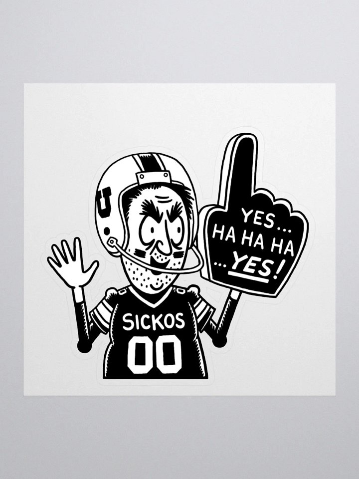 Sickos Football Guy Sticker product image (1)