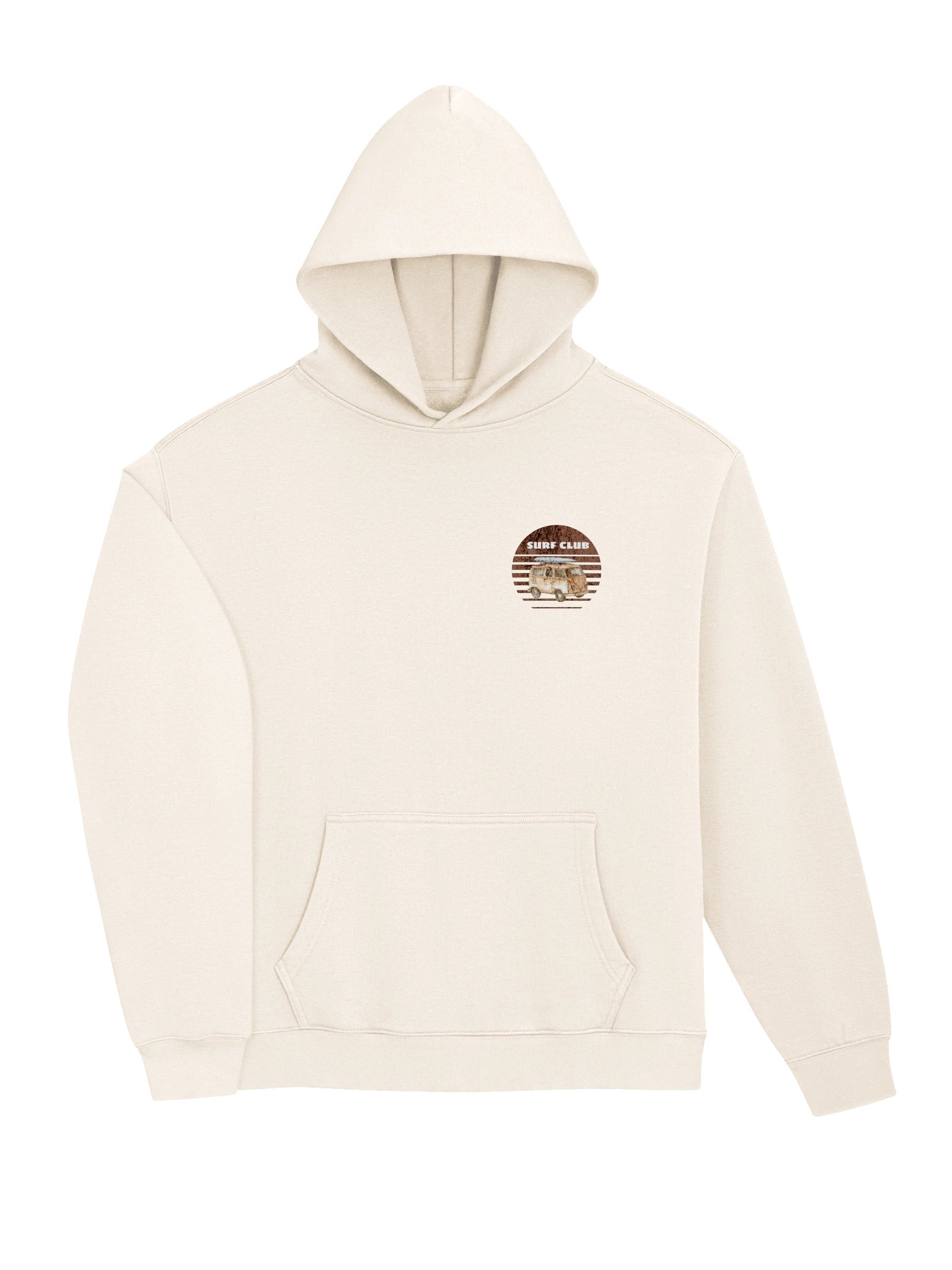 Vintage Surf Club - Good Waves & Good Vibes Surf Van Hoodie product image (30)