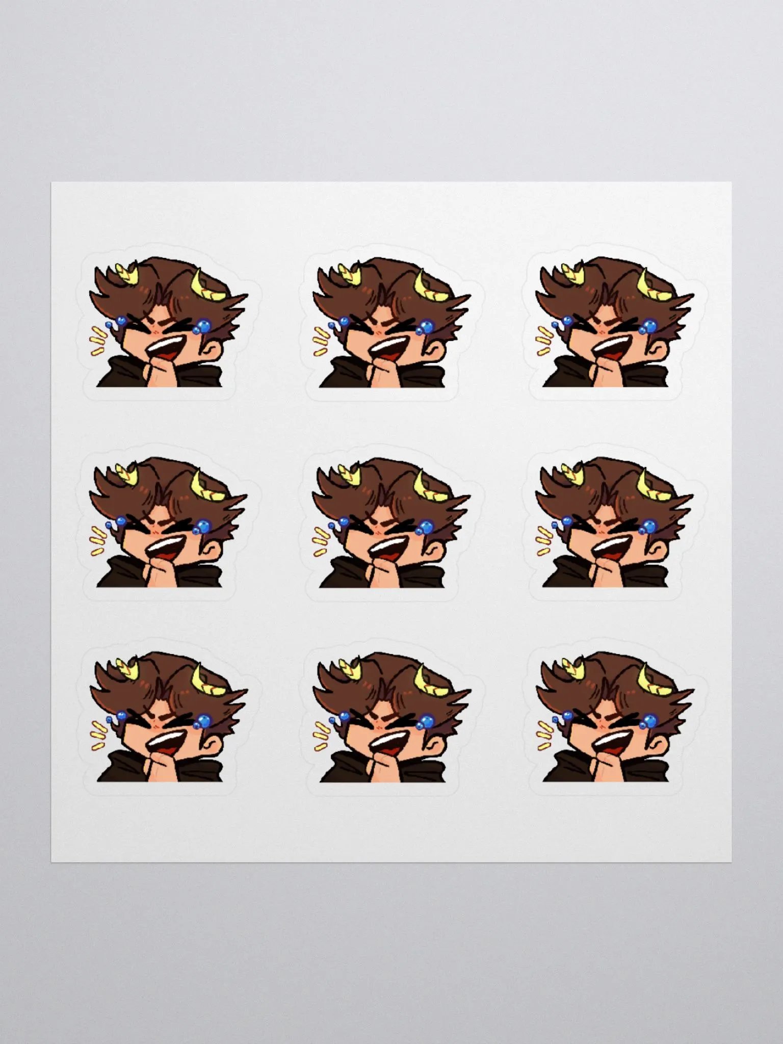 Nukeri Emote Sticker Set - 9x LOL product image (2)