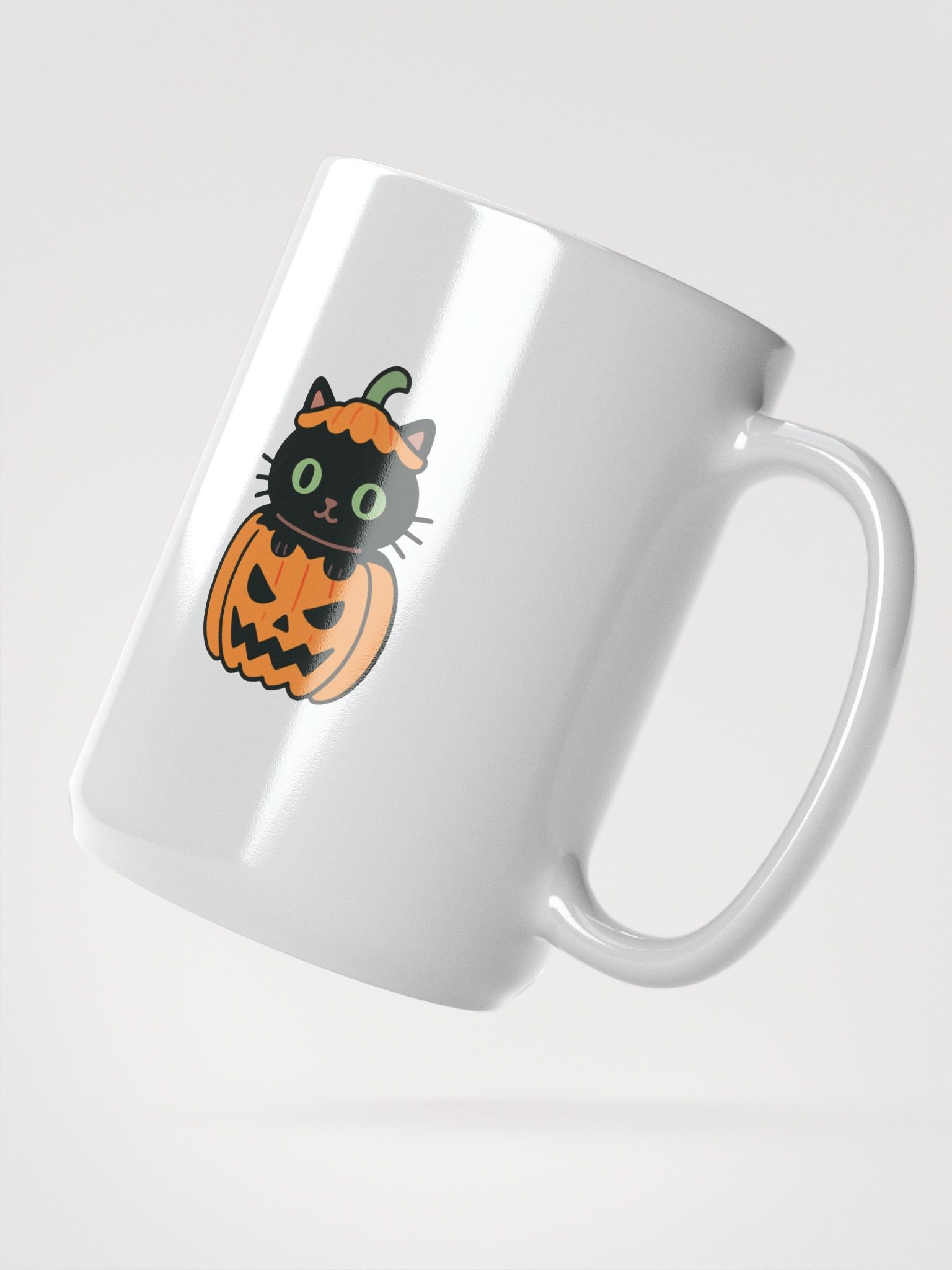 Halloween Cat Jack-o'-Lantern Mug product image (2)